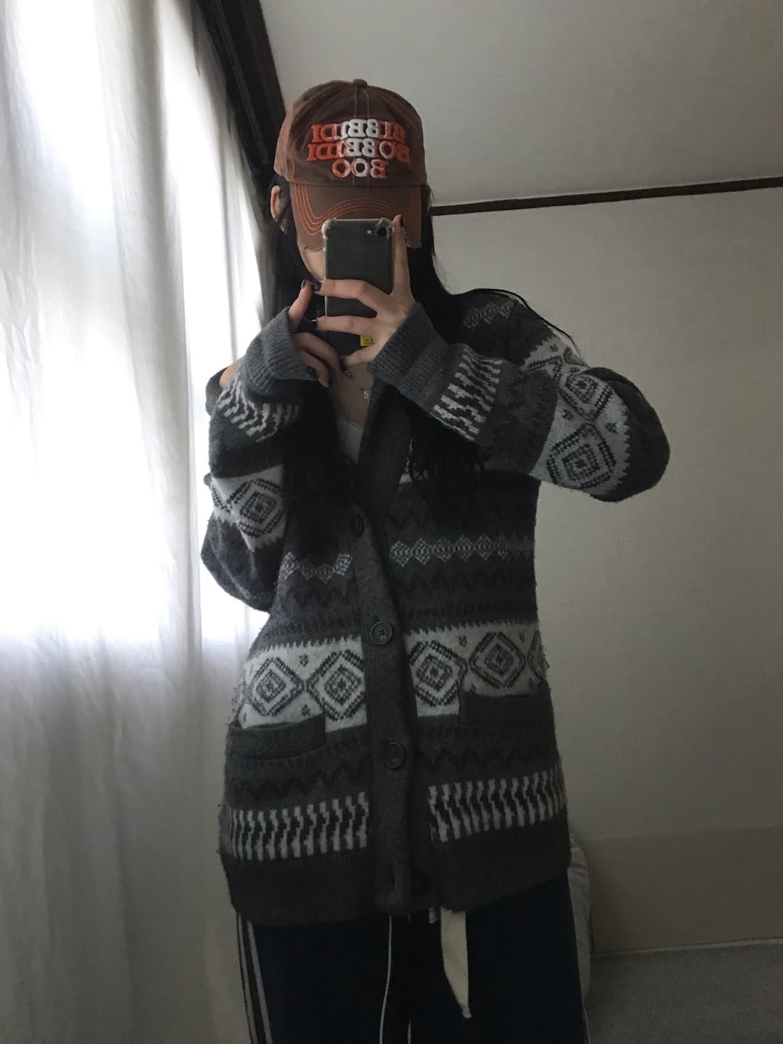 아베크롬비 그레이 노르딕 니트가디건 상품이미지5