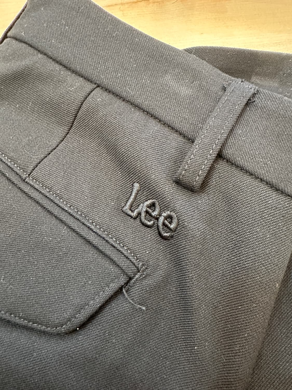 34) LEE 리 블랙 핀턱 슬랙스 릴렉스핏 상품이미지5