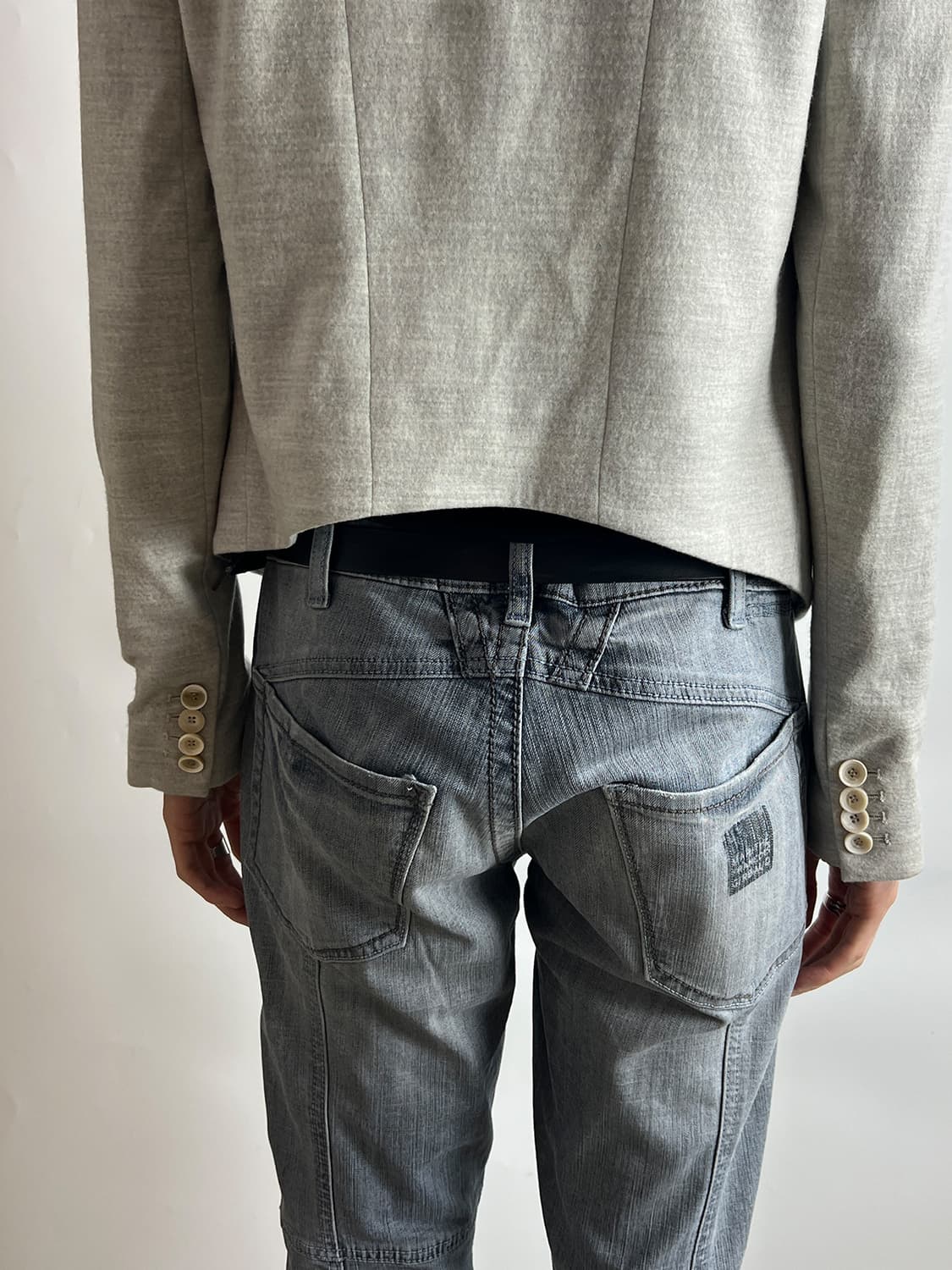 Helmut Lang (헬무트랭) 비대칭 울 자켓 상품이미지5