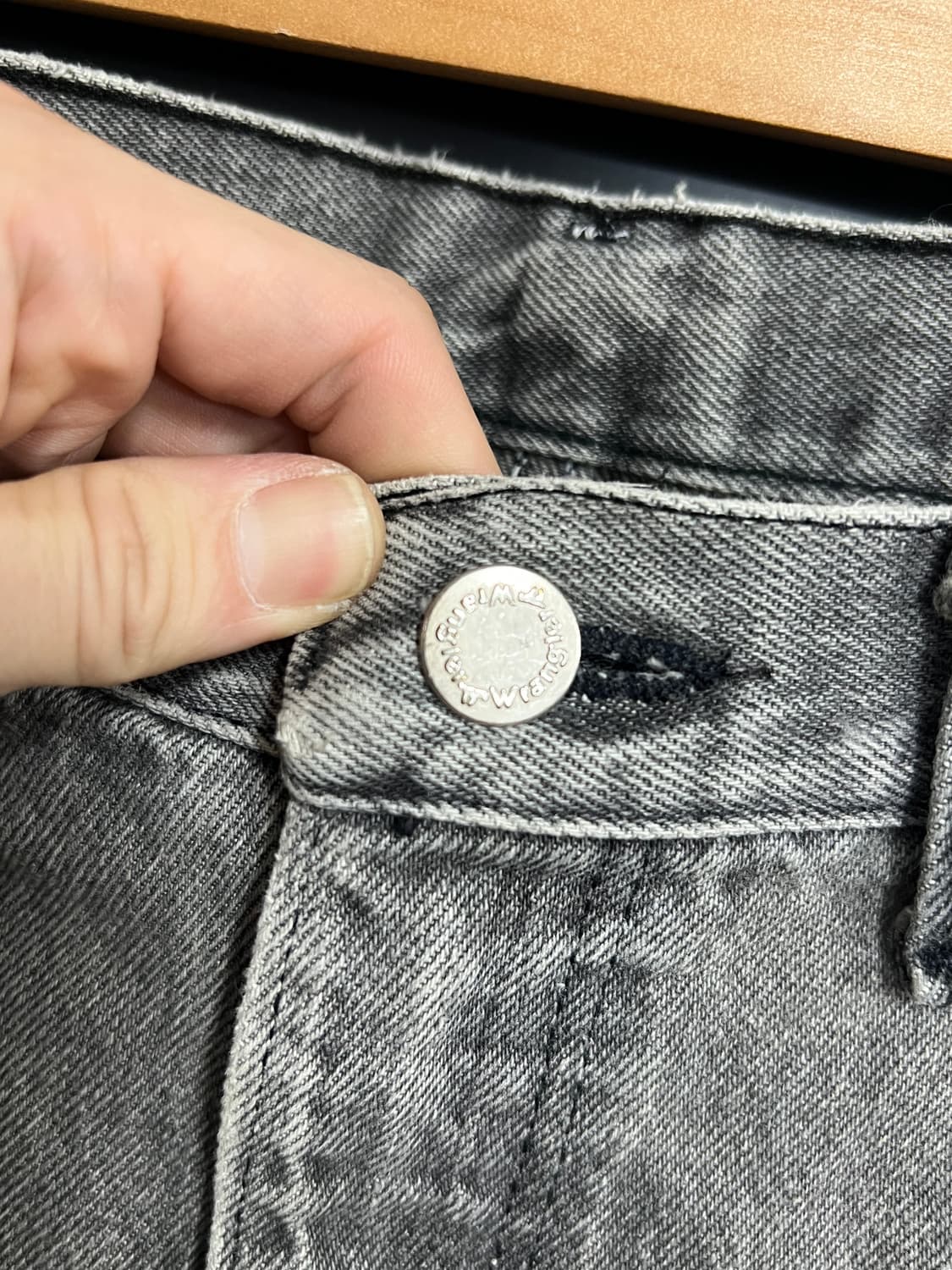 Wrangier 랭글러 레귤러핏 워시드 데님 팬츠 상품이미지3