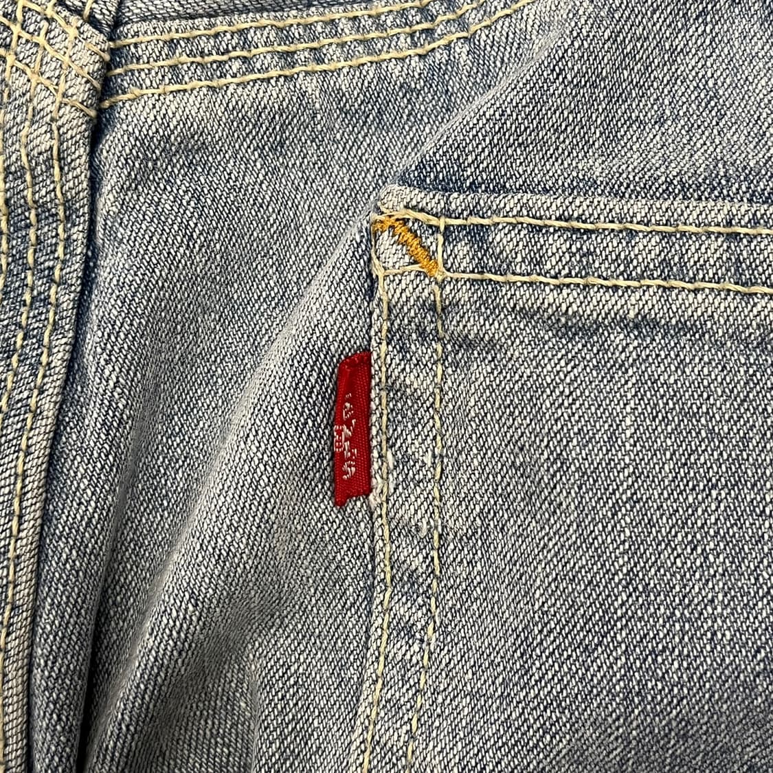 [정품] 리바이스 루즈핏 워싱 데님 청바지 b14 상품이미지6
