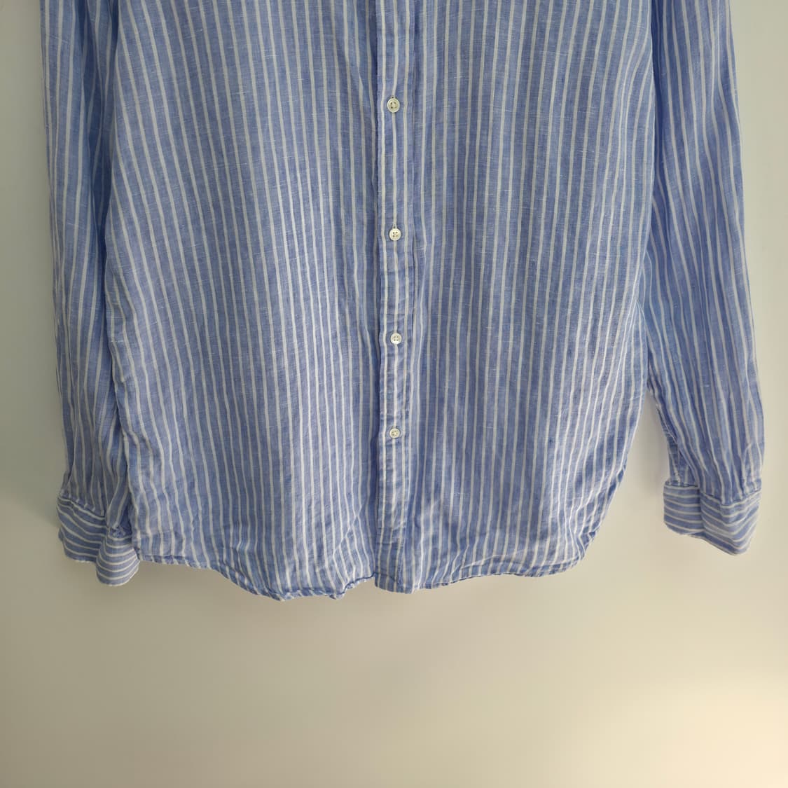 [XL] 폴로 랄프로렌 스트라이프 린넨 셔츠 상품이미지3