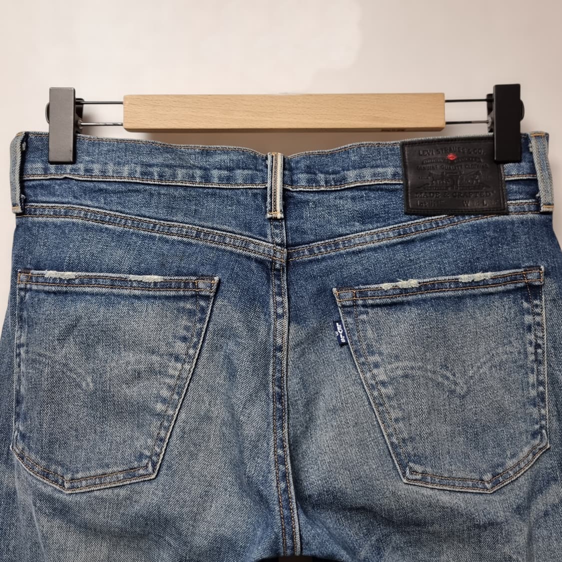 리바이스 블루탭 511 메이드 앤 크래프티드 셀비지 스판 청바지 32 상품이미지3