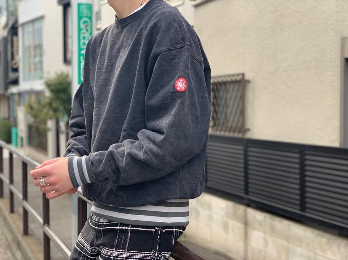 새상품)19SS 카브엠트 WIDE RIB HEAVY CREW NECK 상품이미지8