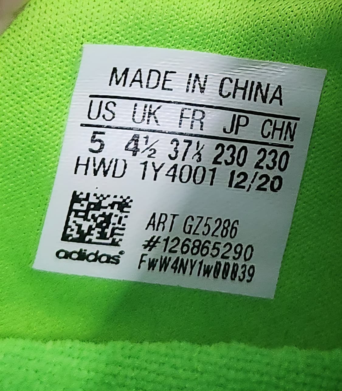 아디다스 X9000L4 런닝화 230mm 상품이미지9