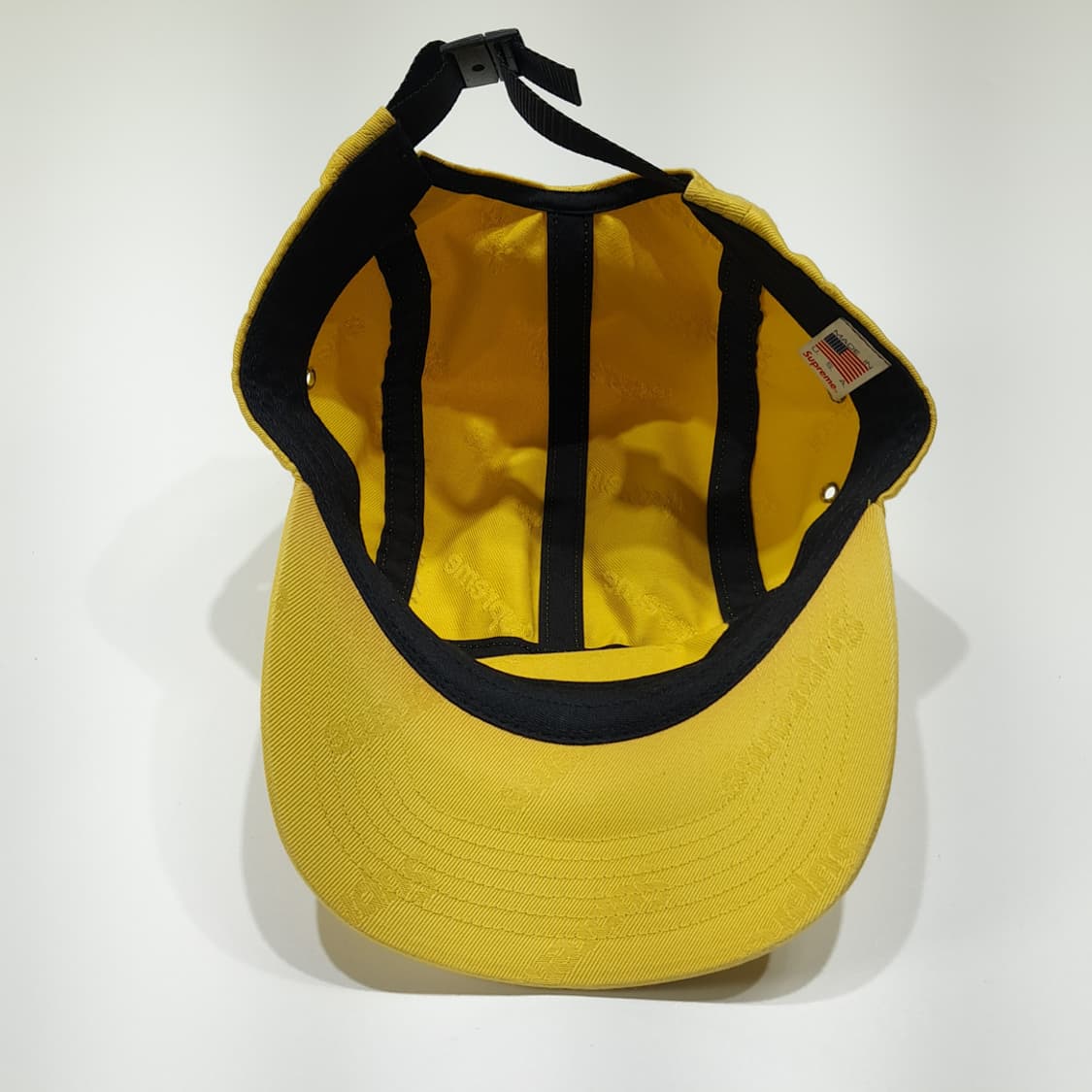 CL736 슈프림 미국판 올오버 자카드 로고 캠프캡 모자 상품이미지7