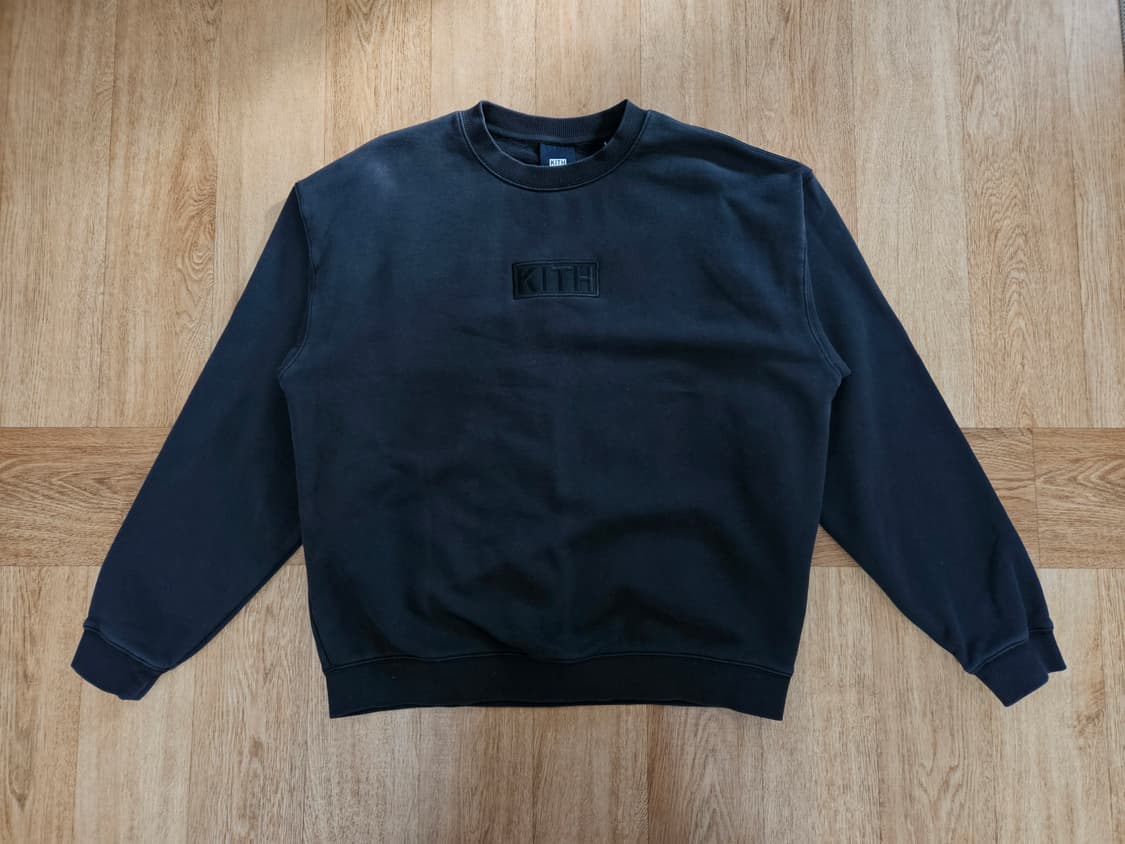 [L]kith box logo 키스 박스로고 블랙 상품이미지1
