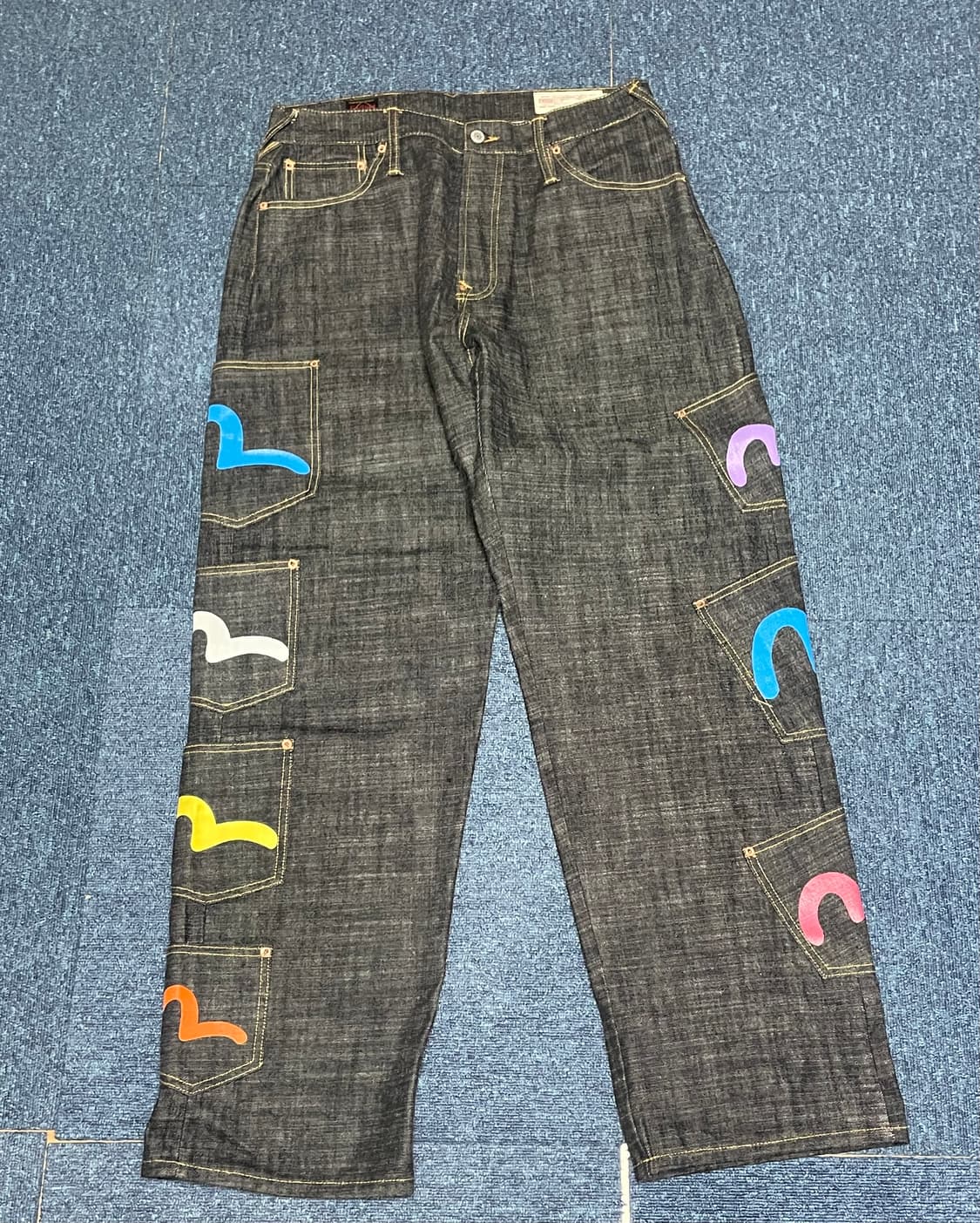 에비수 멀티포켓 셀비지 팬츠 36x36 상품이미지2