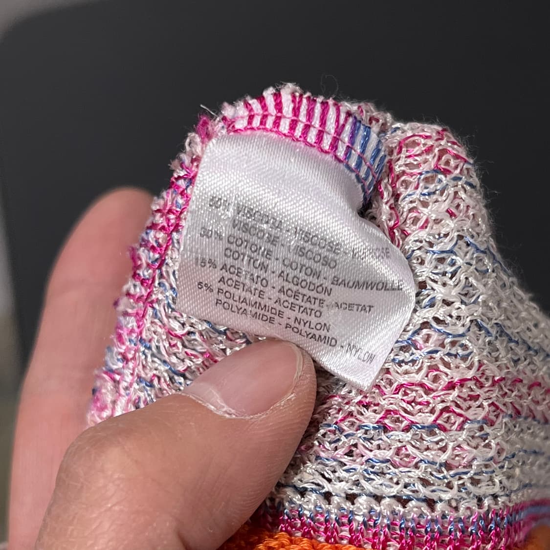  미쏘니 스트라이프 니트 슬리브리스 y16062 상품이미지7