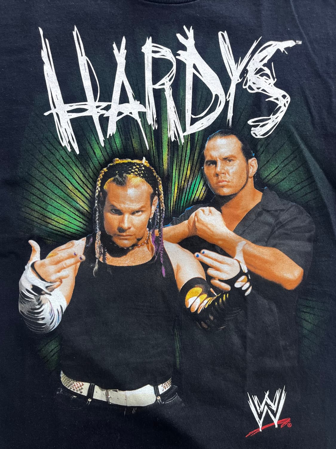 00s WWE 하디 보이즈 티셔츠 상품이미지3