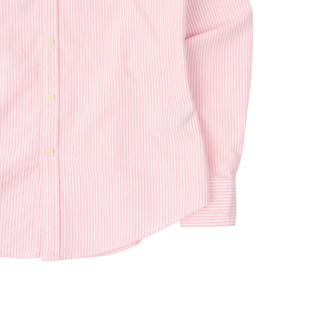 폴로 랄프로렌 우먼스 옥스포드 라이트 핑크 스트라이프 셔츠  상품이미지4