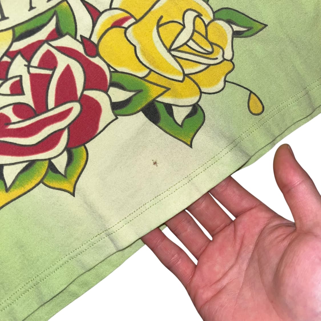 Ed hardy 에드하디 큐빅 올드스쿨 프린팅 반팔티 갸루 펑크 y2k 상품이미지3