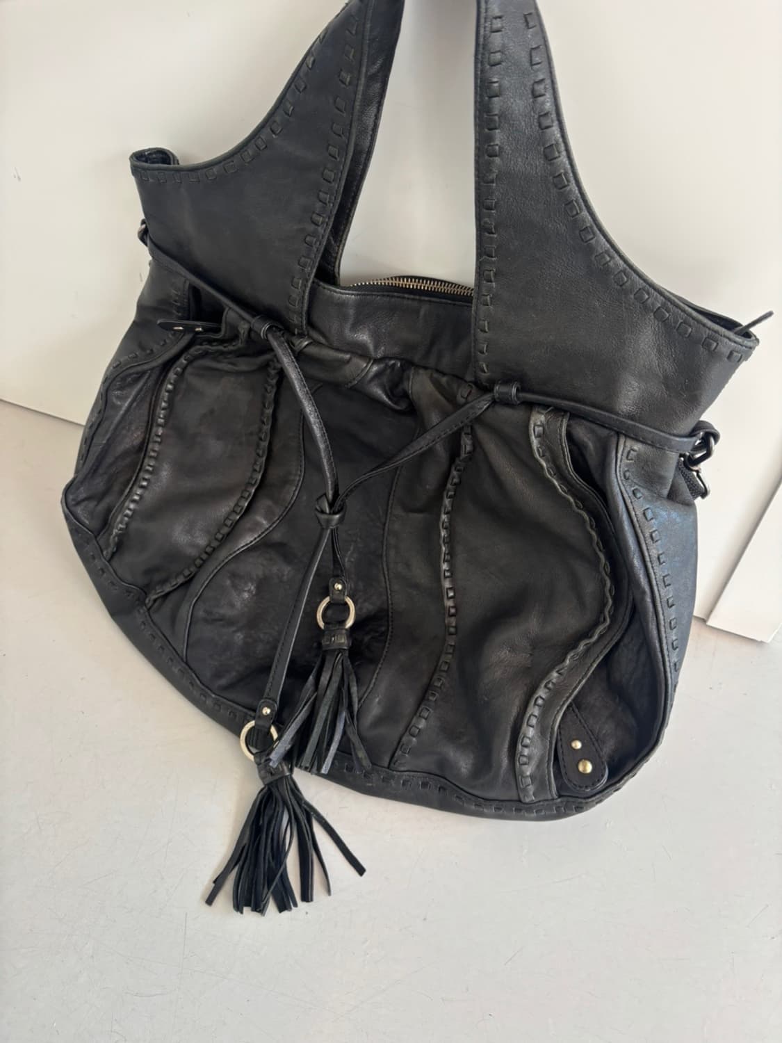 Junior Drake Leather Bag 상품이미지10