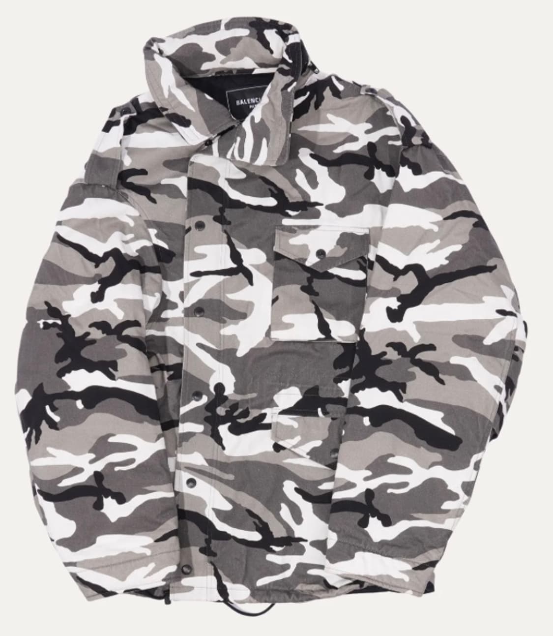 발렌시아가 스노우 카모 오프숄더 자켓 상품이미지6