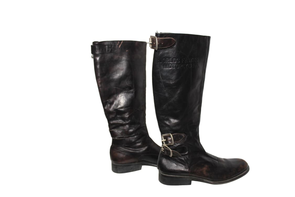 Paul Smith × Triumph 폴스미스 트라이엄프 모터사이클 부츠 상품이미지8