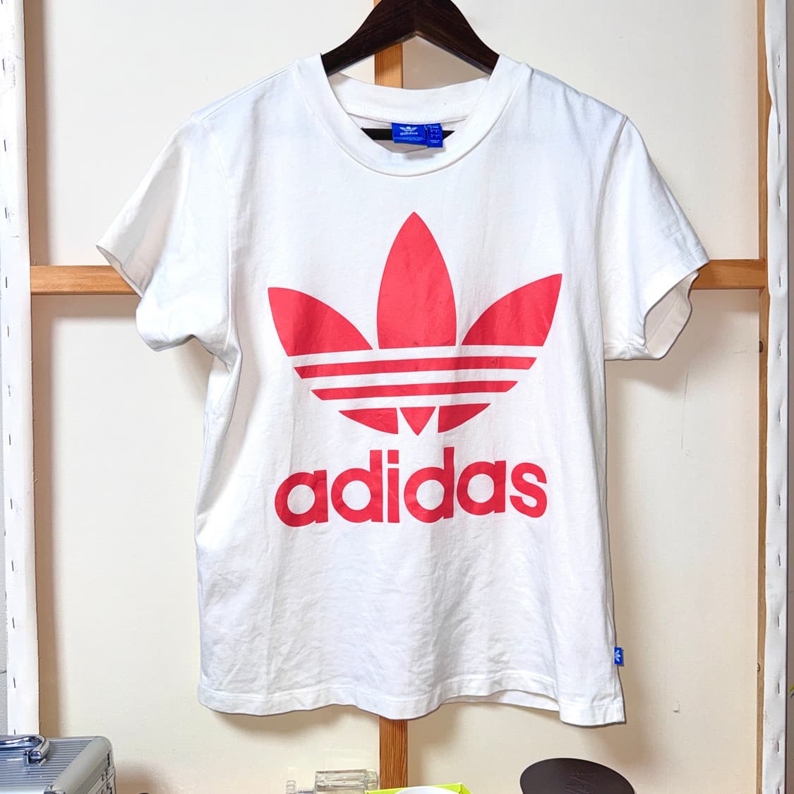 [Adidas Originals] 재팬 핑크 빅 트레포일 반팔 티 상품이미지1