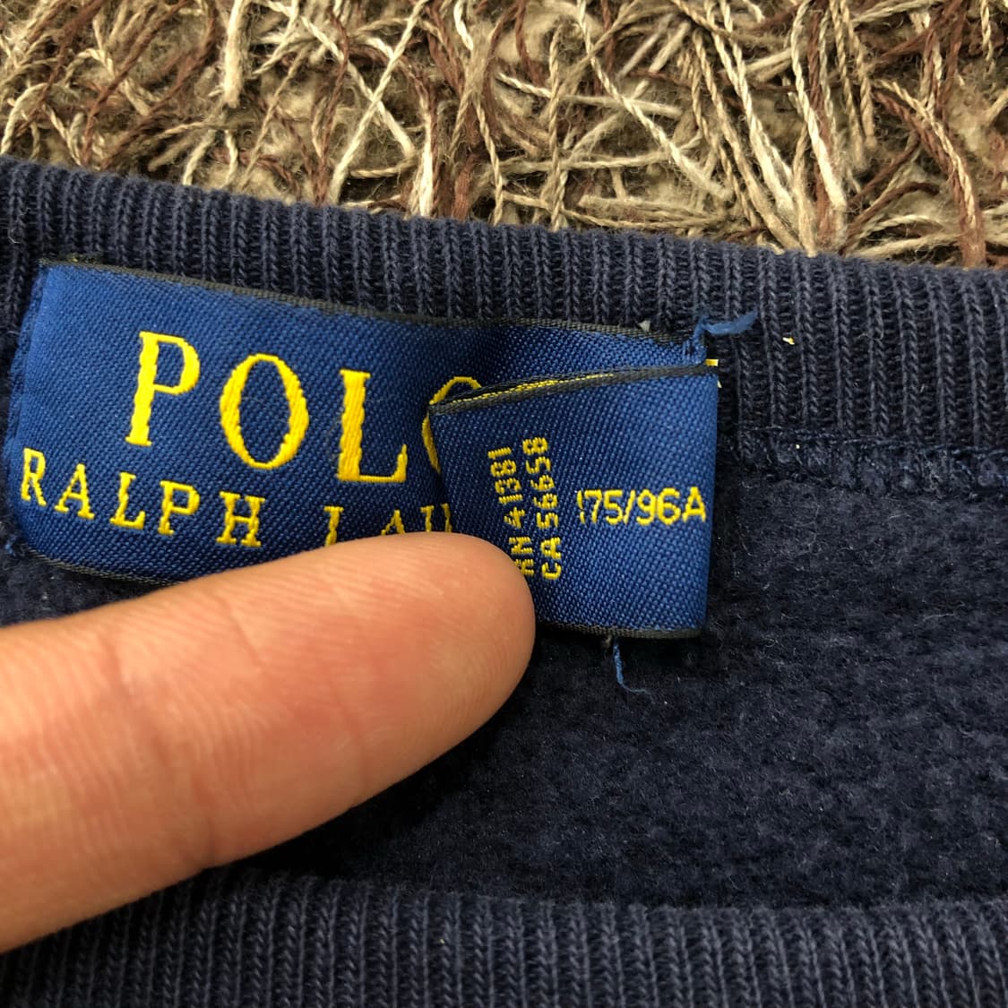 폴로 랄프로렌 로고 맨투맨 상품이미지5