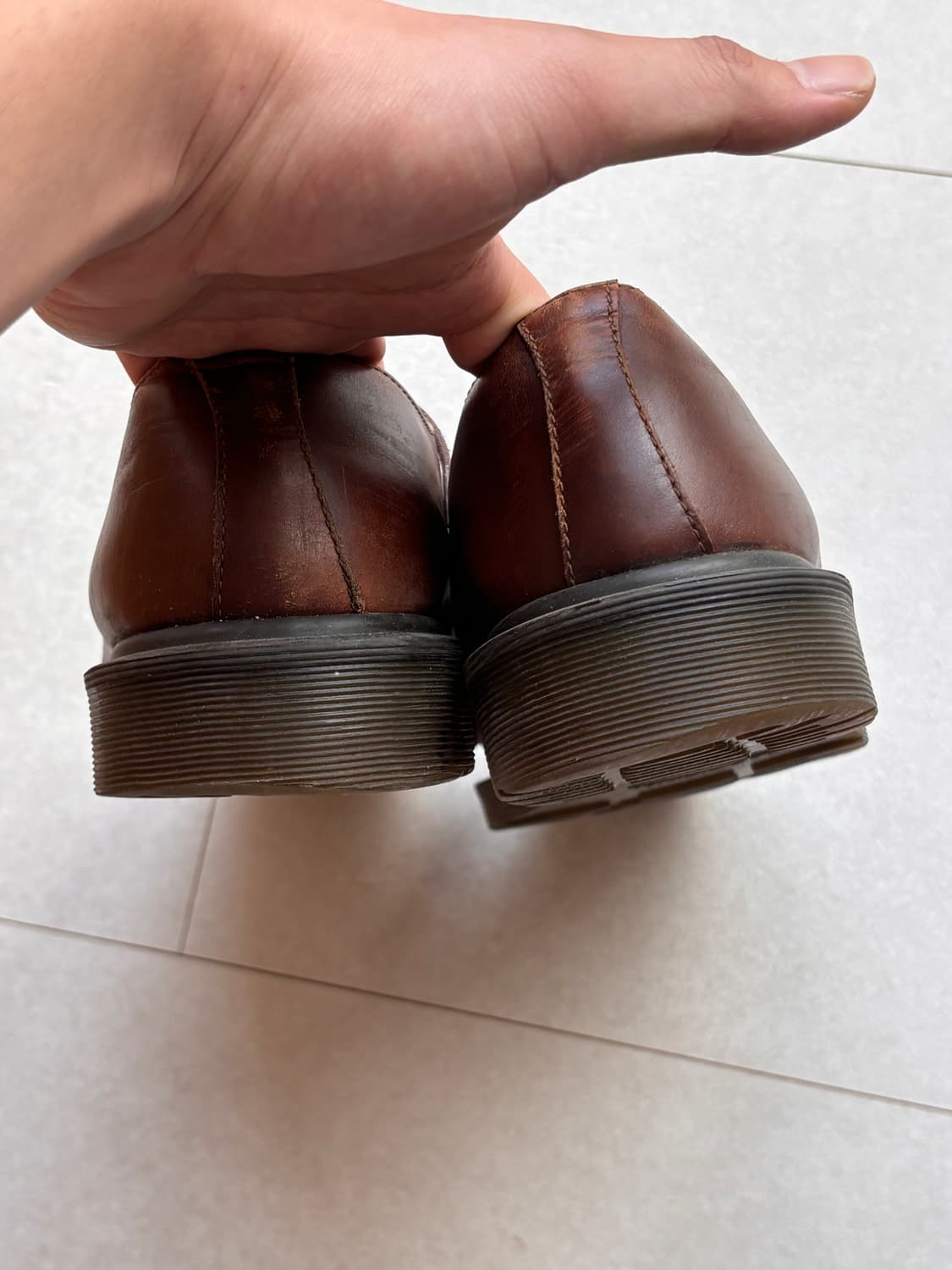 빈티지 닥터마틴 1461 브라운 UK9 상품이미지6