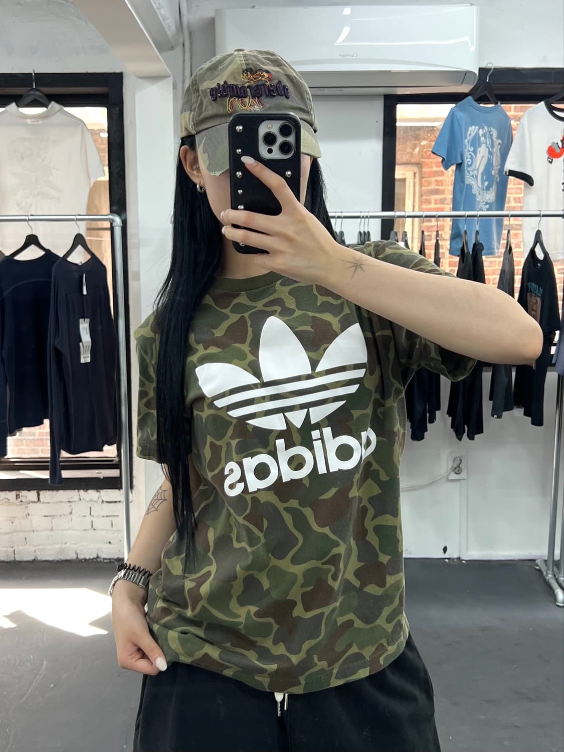 아디다스 파이버드 카모 티셔츠 상품이미지4