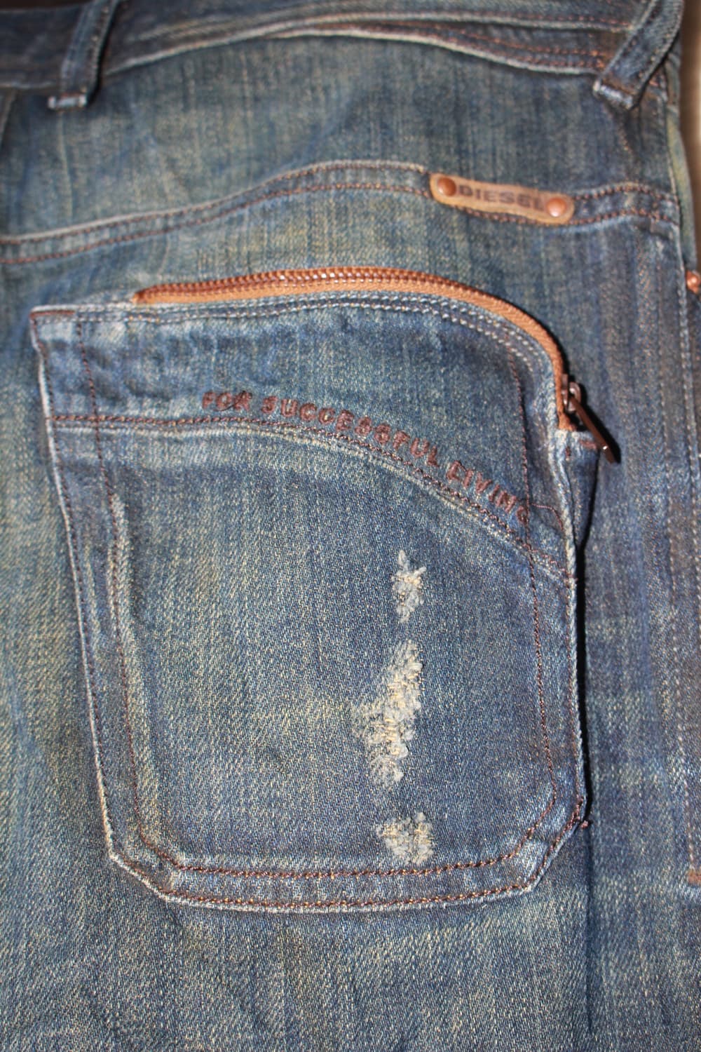 Diesel poiak hard washed denim 상품이미지7