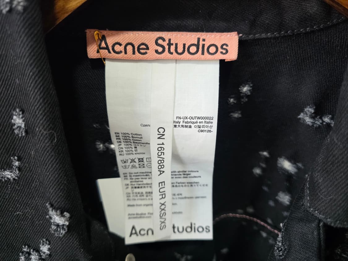 아크네 정품데님자켓 상품이미지7