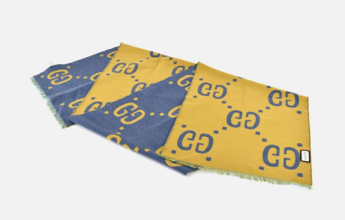 GUCCI GG 자카드 울 실크 스카프 상품이미지2