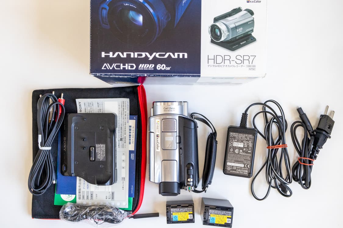 Sony HDR-SR7 / 빈티지 디지털 캠코더  상품이미지9