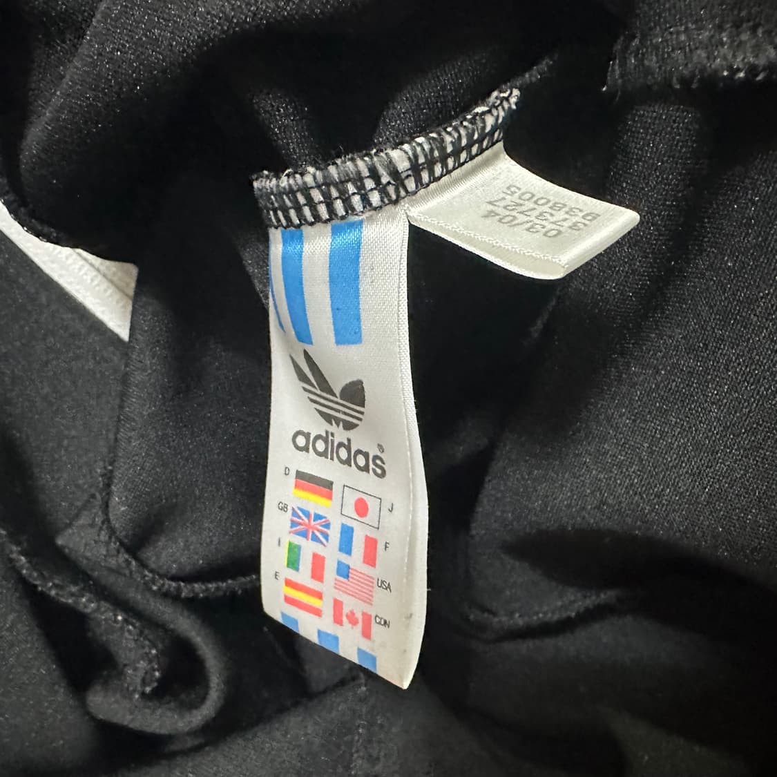 (95) 아디다스 블랙 롱 트랙탑 유로파 져지 원피스 상품이미지3