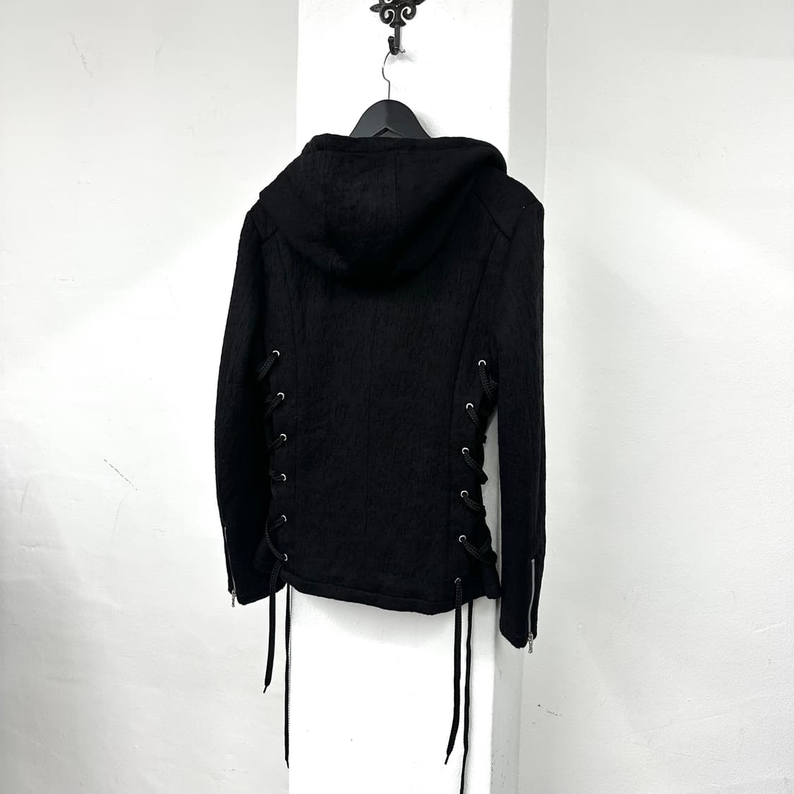 Tornado mart asymmetry lace hood jacket 상품이미지6