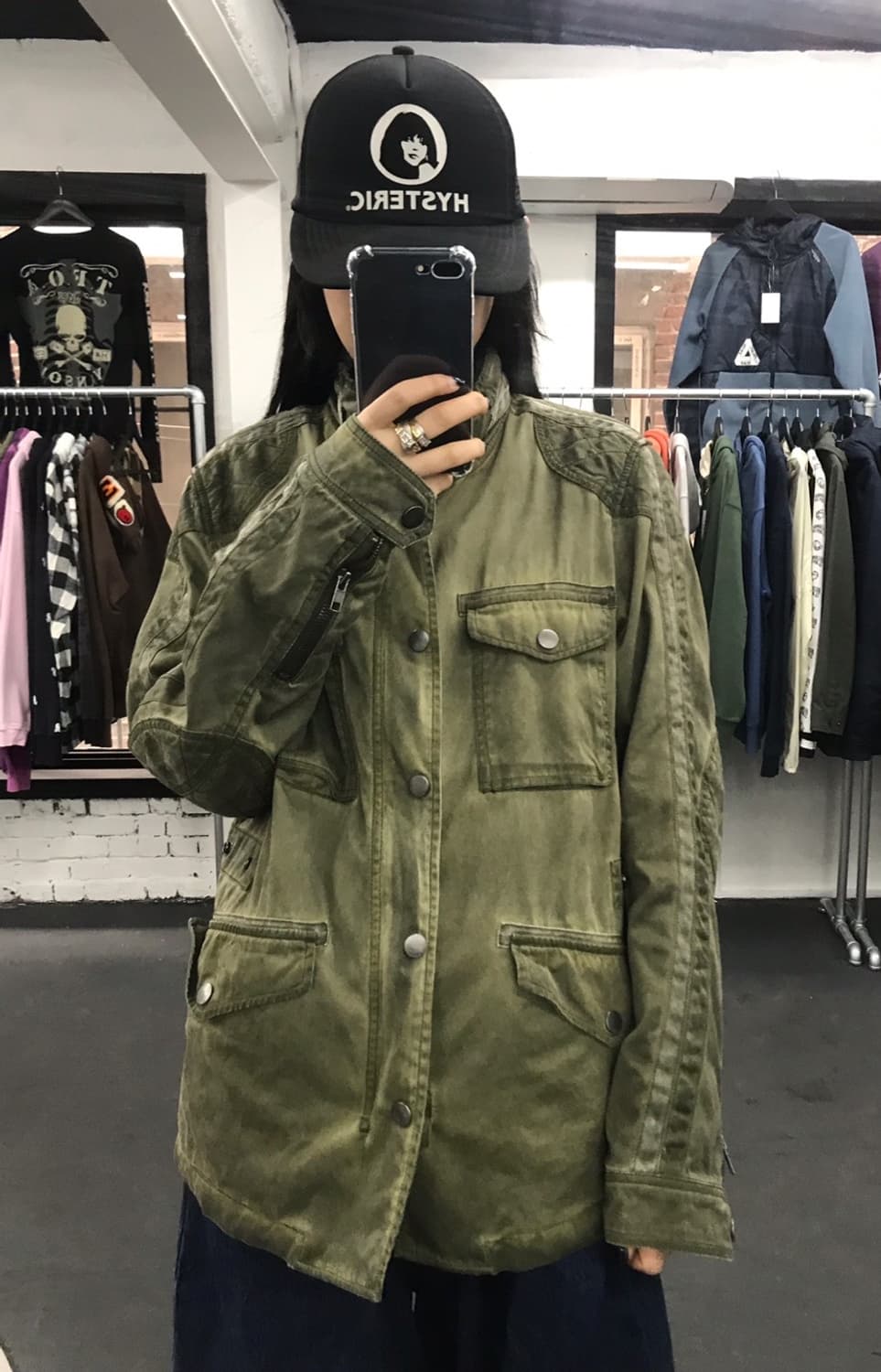 디젤 그런지 밀리터리 자켓 상품이미지3