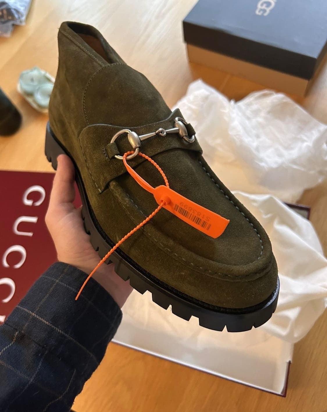 Gucci 25FW 홀스빗 스웨이드 부츠 상품이미지3