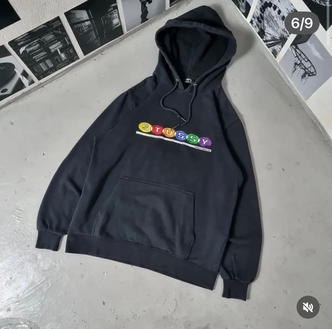 00s 스투시 빈티지 후드티 급처 상품이미지1