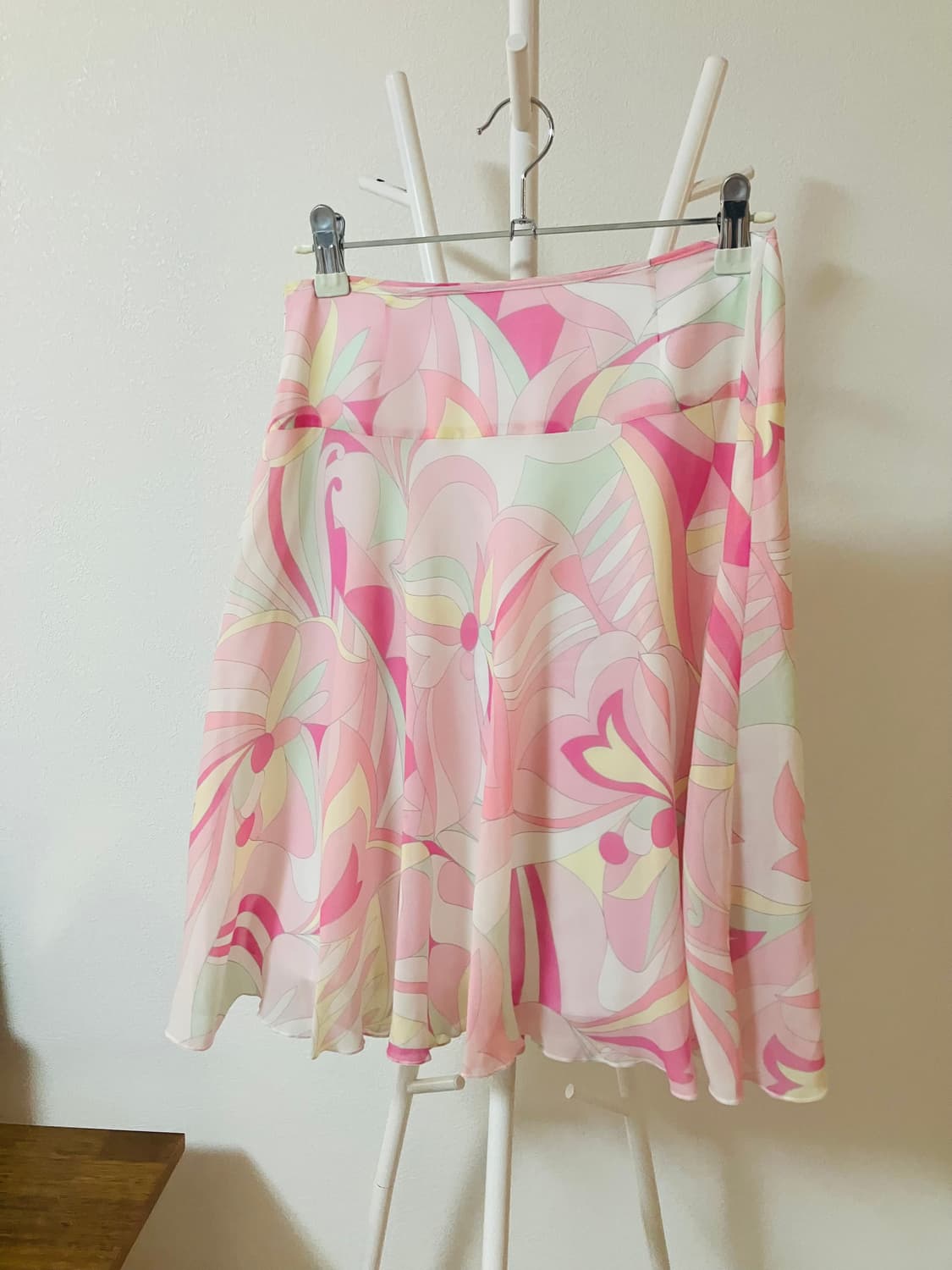 Rue de b 플라워 패턴 핑크 스커트 상품이미지2