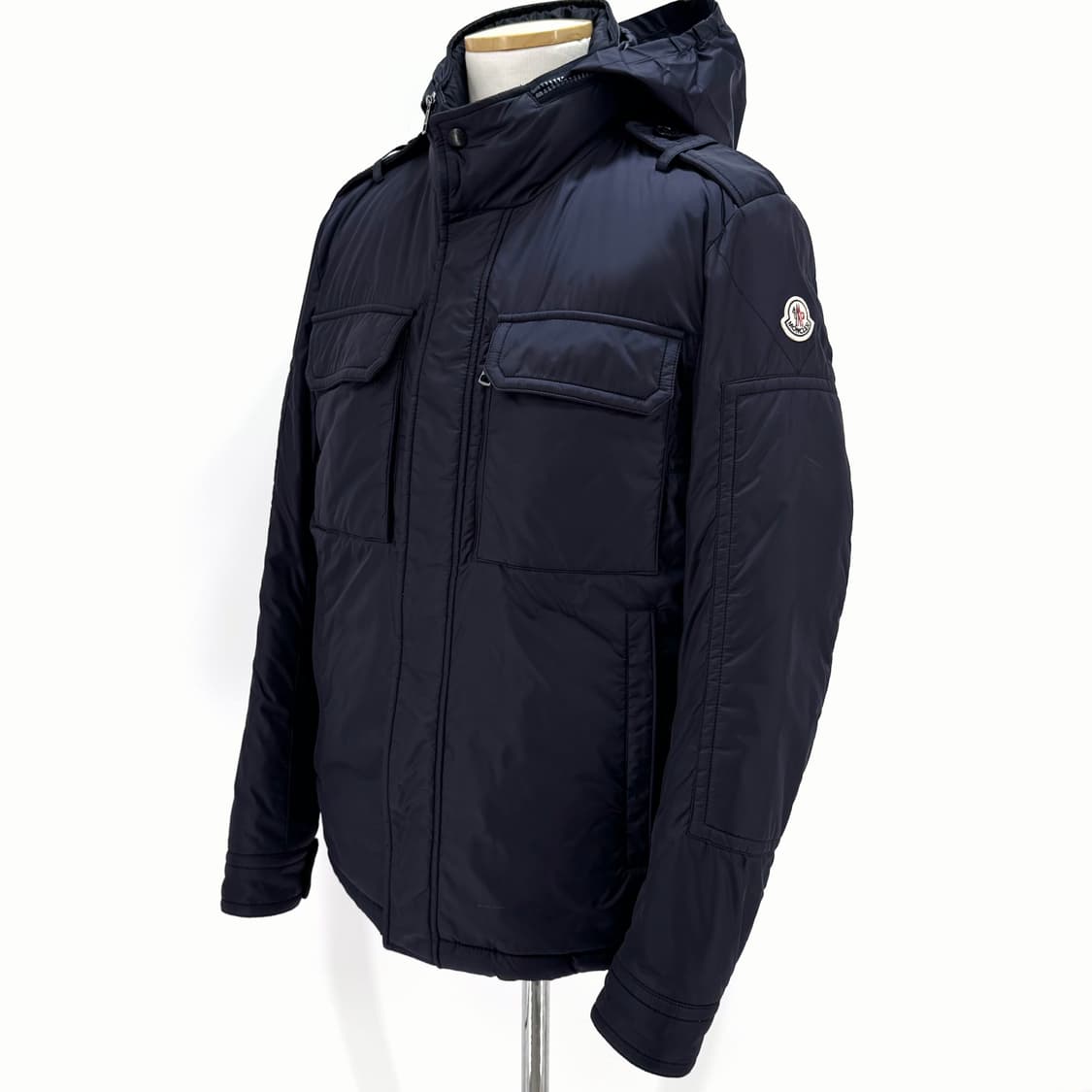 [2사이즈] 몽클레어 도미에 집업 점퍼 자켓 네이비 상품이미지3