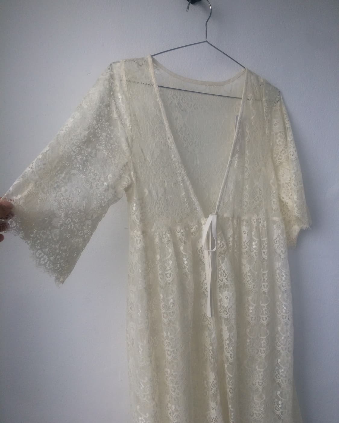 Lace long cardigan 상품이미지4