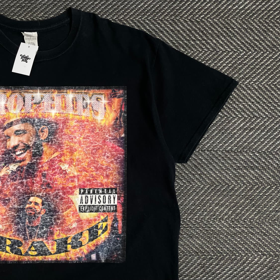 00s 길단 올드스쿨 드레이크 힙합 티셔츠y 3215 상품이미지3