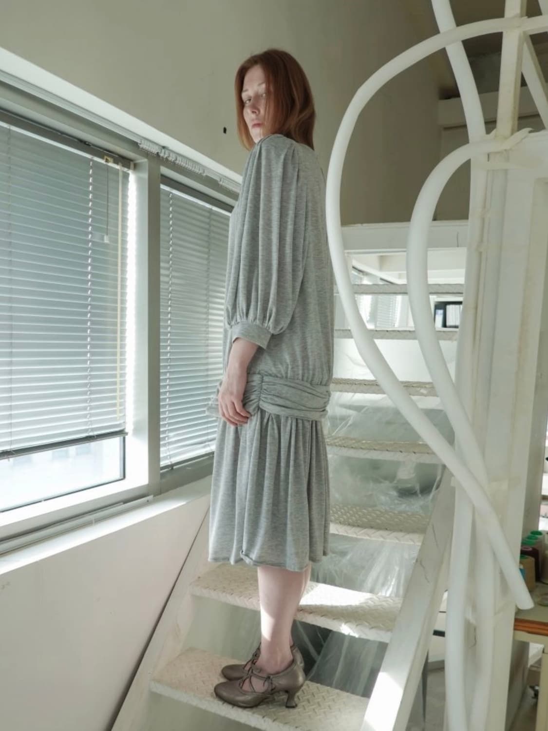 Eonts 에옹쓰 Art Nouveau Dress 그레이 상품이미지1