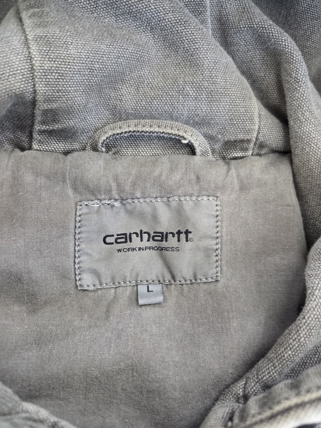 칼하트WIP 알링자켓 페이디드 블랙 L, 105-110 상품이미지5