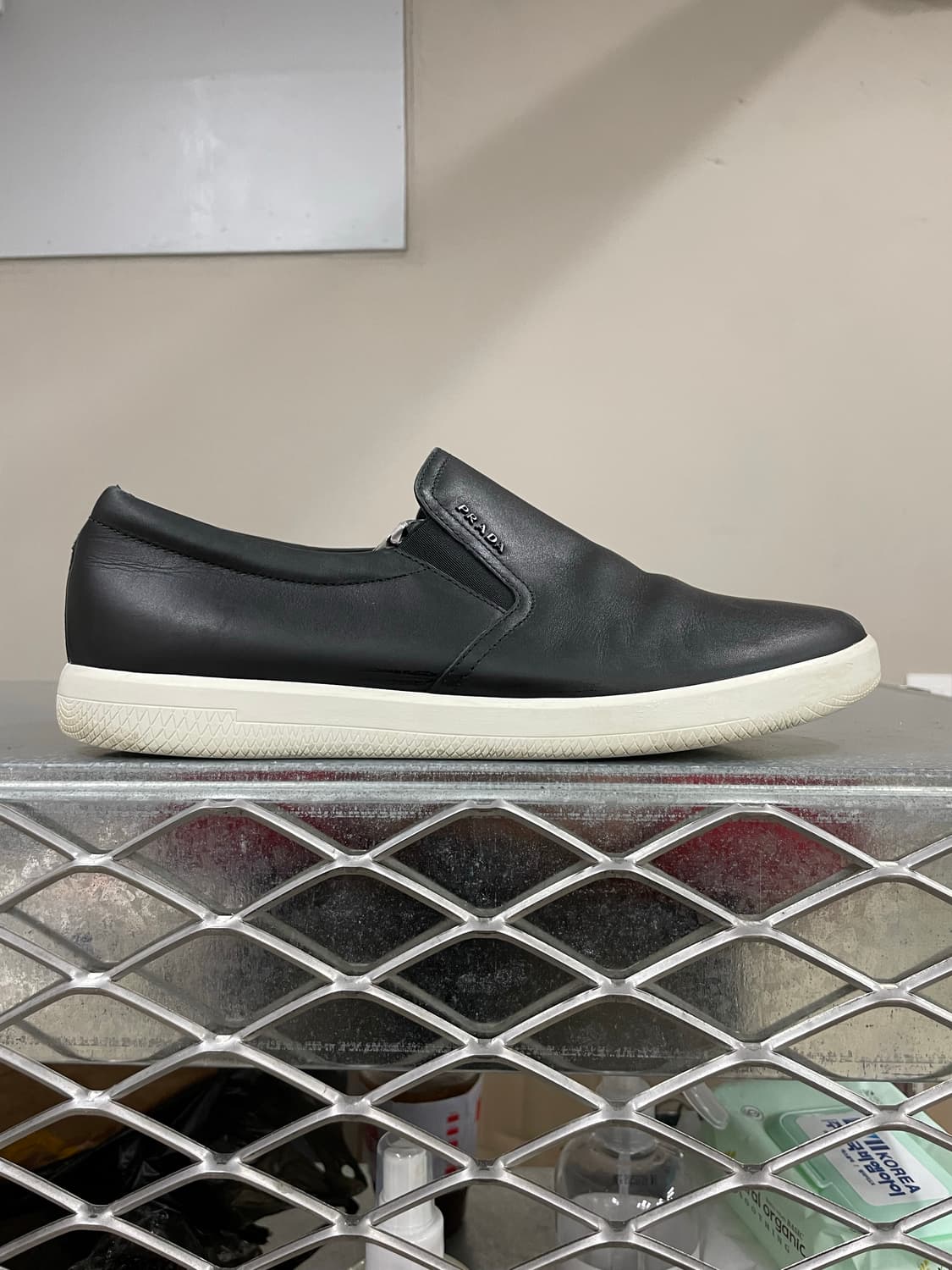 프라다 레더 슬립온 8 (gr-4390) 상품이미지4