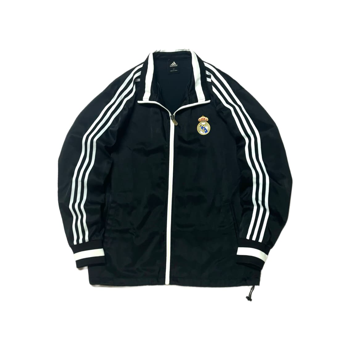 아디다스 레알 마드리드 져지 스포티 트랙탑 검흰 상품이미지1