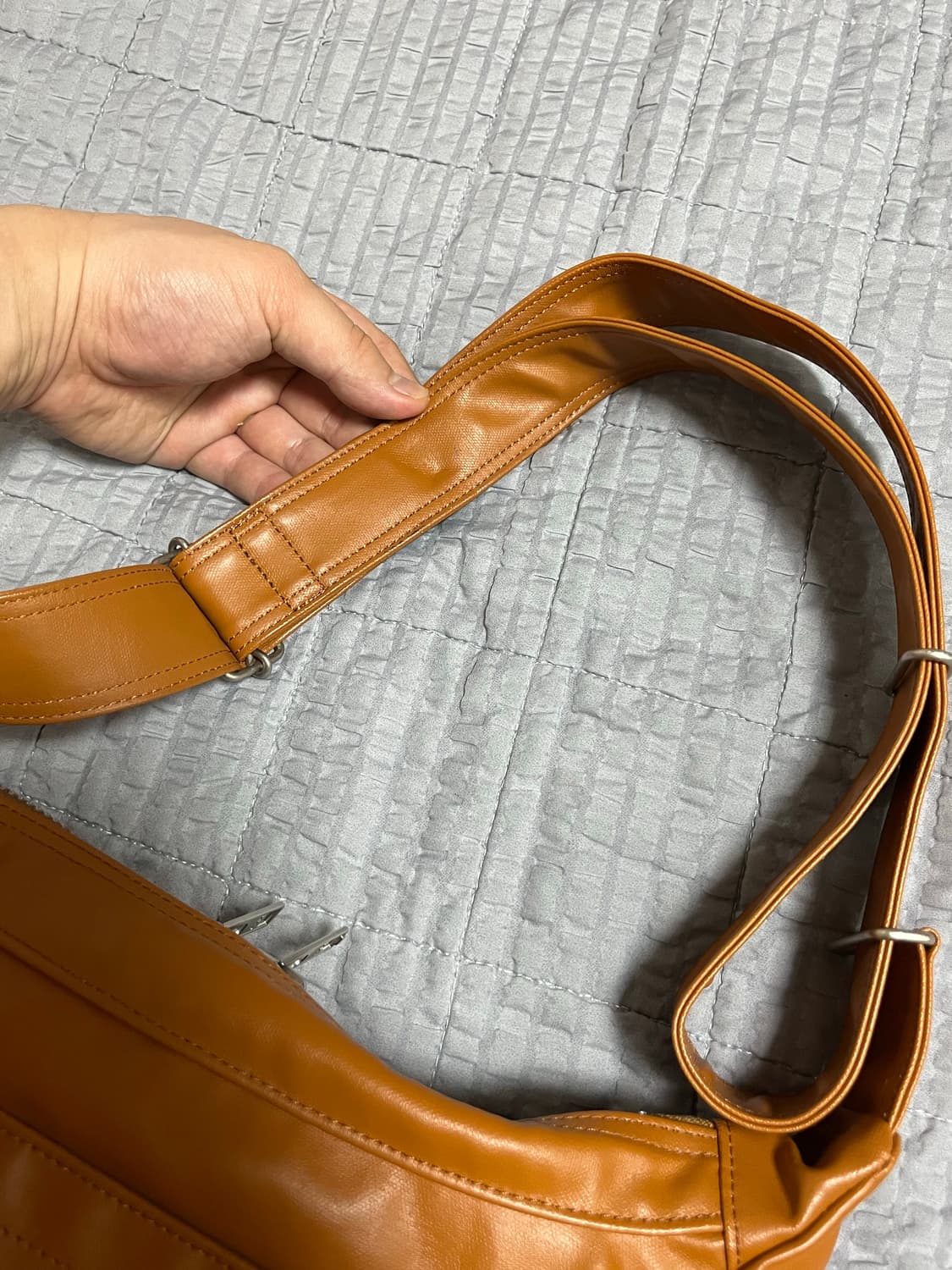 Porter 요시다 포터 프리스타일 반달 숄더백 카멜 상품이미지5