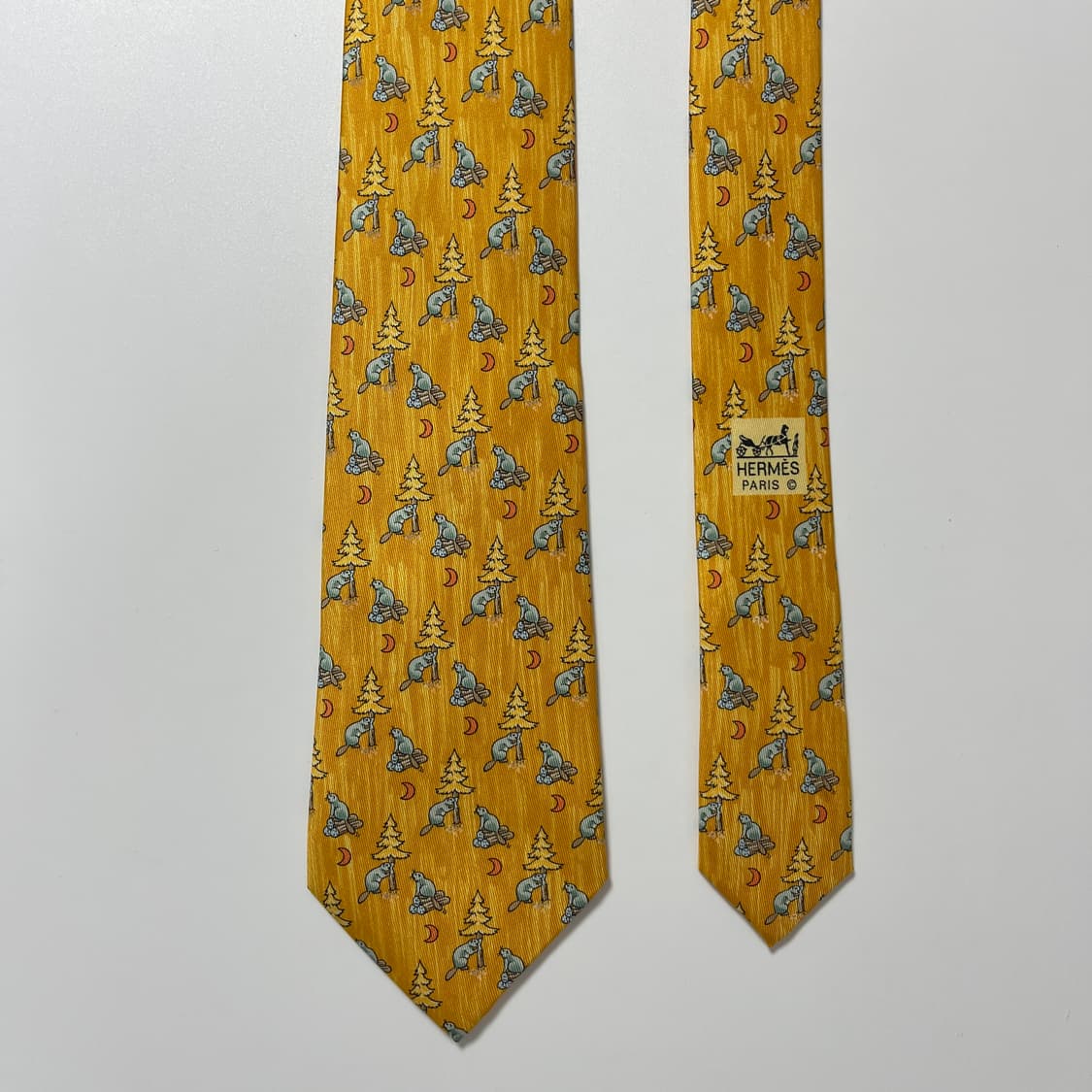 정품 명품 에르메스 넥타이 - 케이스포함 상품이미지8