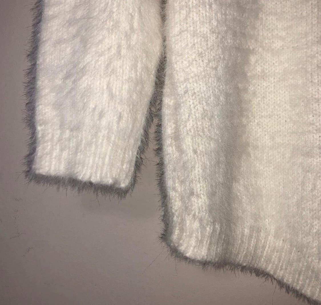 Vintage 💿 white heart knit 상품이미지6