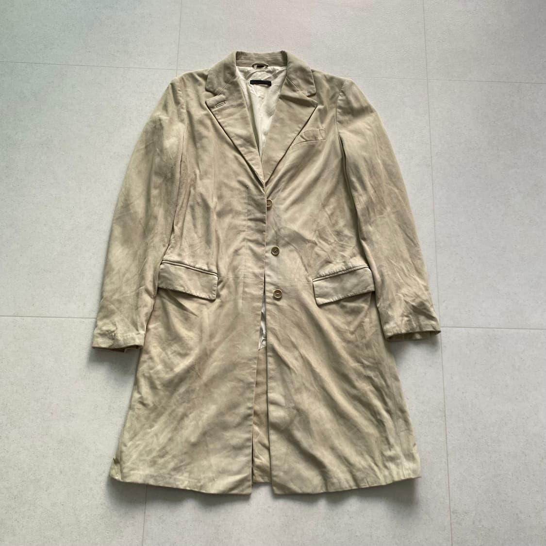 [44] 헬무트랭 90‘s 아카이브 스웨이드 코트  상품이미지2