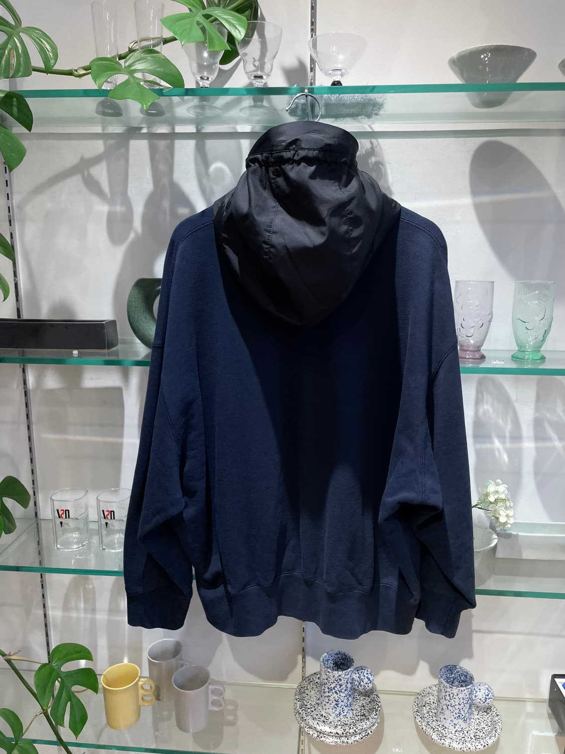 25ss KOLOR pullover half-zip sweat parka 상품이미지2