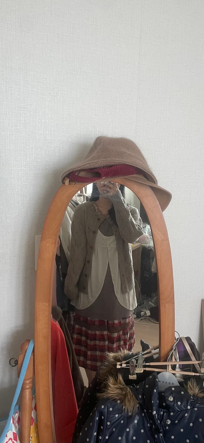 모리걸 빈티지 딸기초코 바선생 가디건 세트 ♥️🤎 상품이미지8