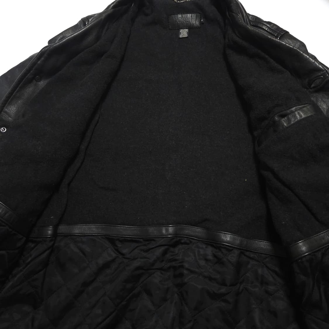 제이크루 J.CREW 00s 리얼 레더 카코트 가죽 자켓 상품이미지4