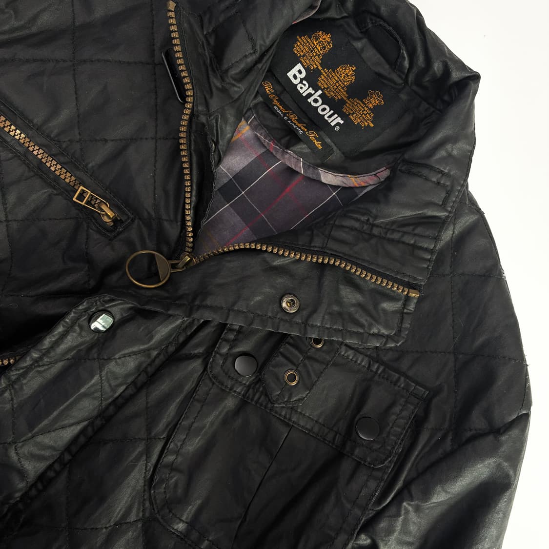 Barbour 바버 인터네셔널 에쉬비 퀼튀드 왁스 자켓 상품이미지5