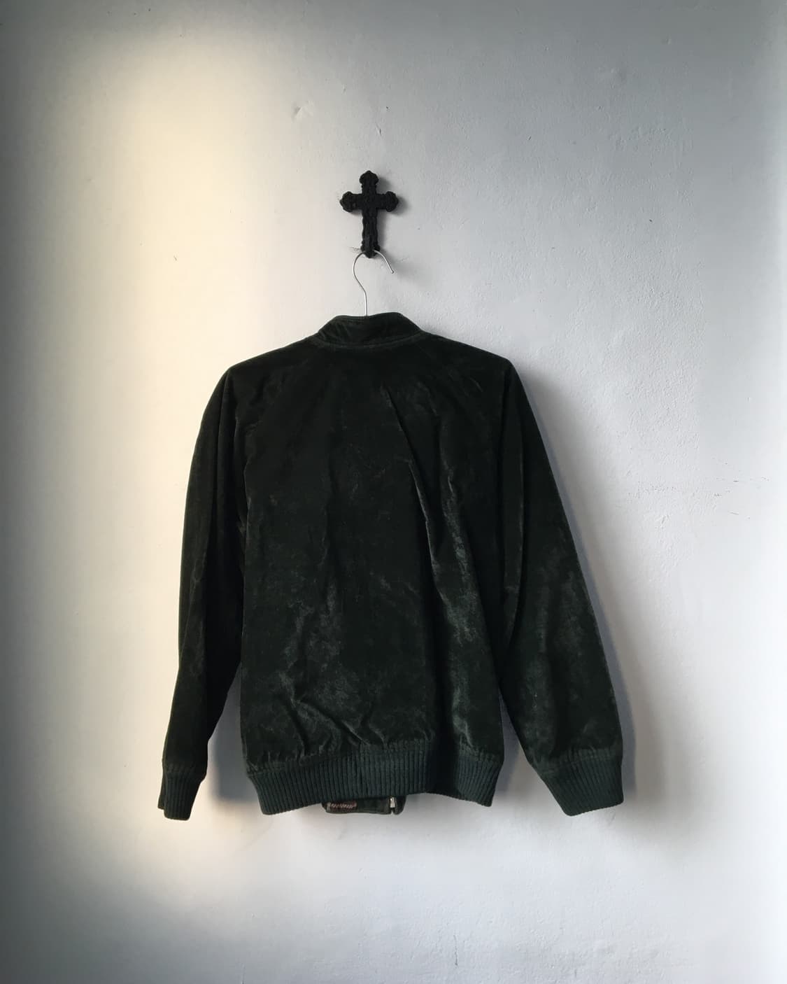 Velour high neck jacket 상품이미지3