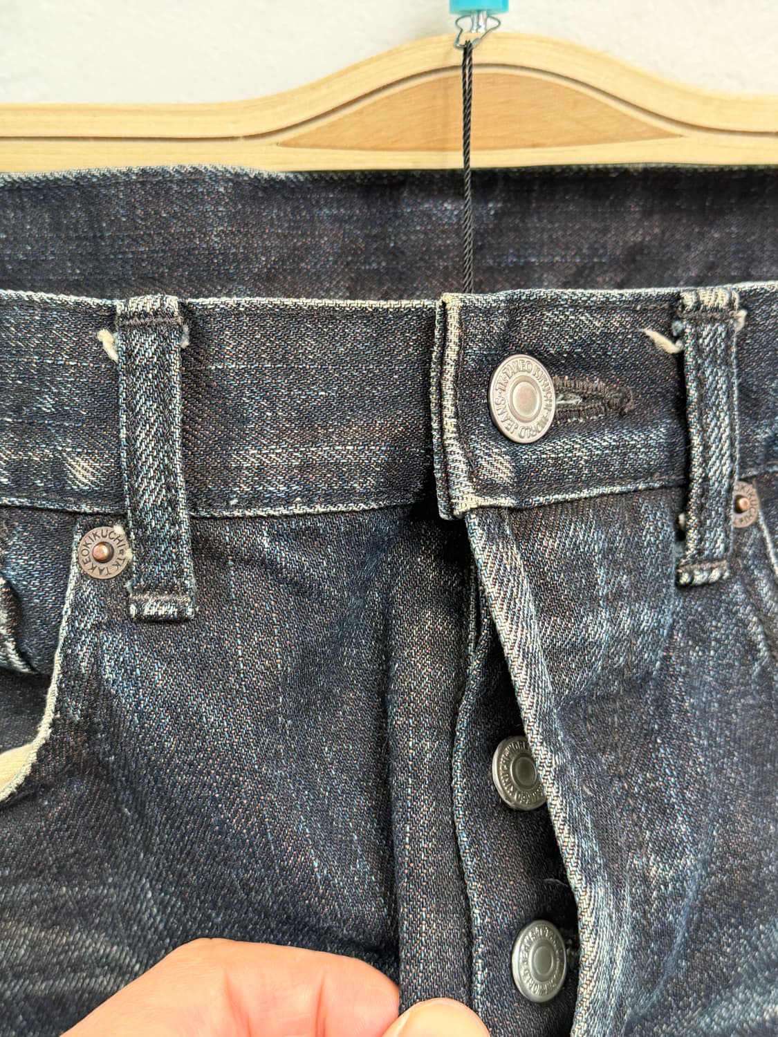 Takeo Kikuchi 타케오 키쿠치 페인트 데님 팬츠 3 상품이미지7